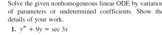 time invariant ode superposition principle nonhomogeneous
