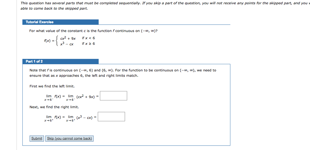 Solved This question has several parts that must be | Chegg.com