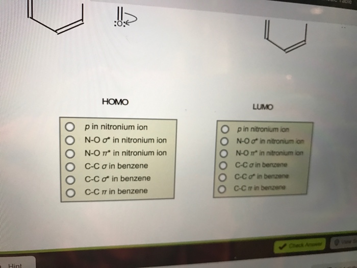Solved Identify the frontier orbitals of each | Chegg.com