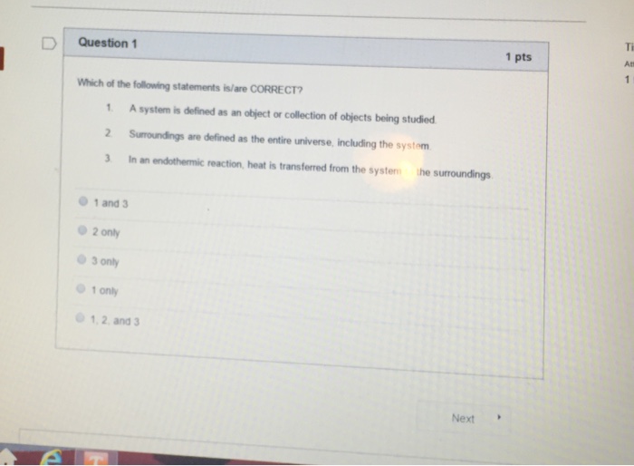 Solved Which of the following statements is/are CORRECT? A