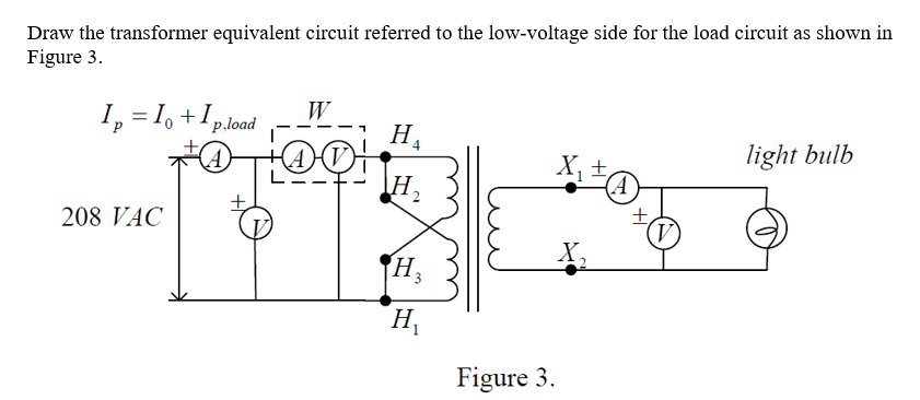 Solved Draw the transformer equivalent circuit referred to | Chegg.com