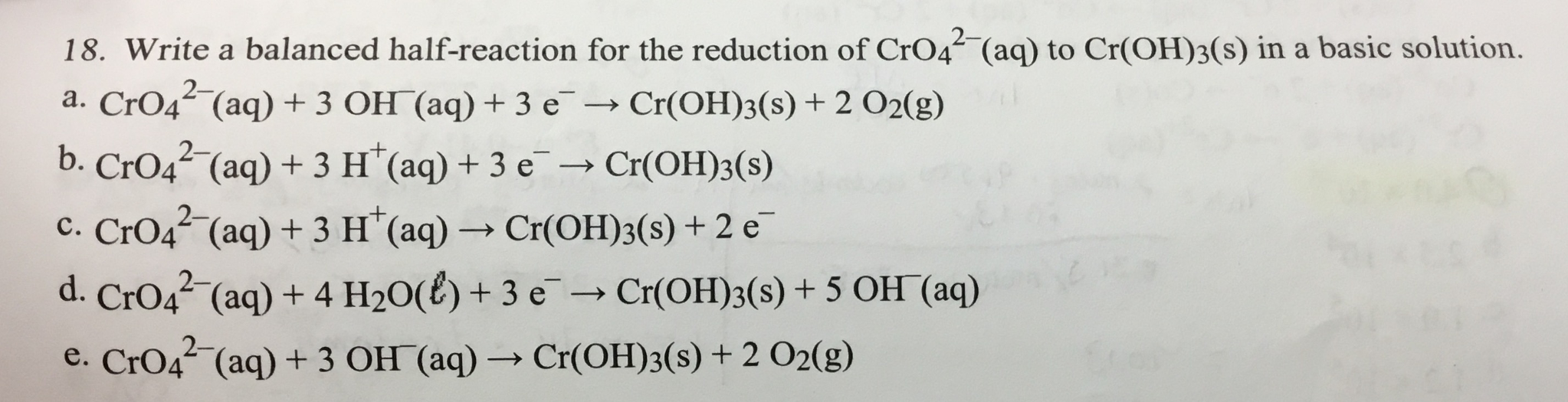 solved-write-a-balanced-half-reaction-for-the-reduction-of-chegg