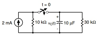 Solved Find the capacitor voltage vC(t) for all t > 0. | Chegg.com