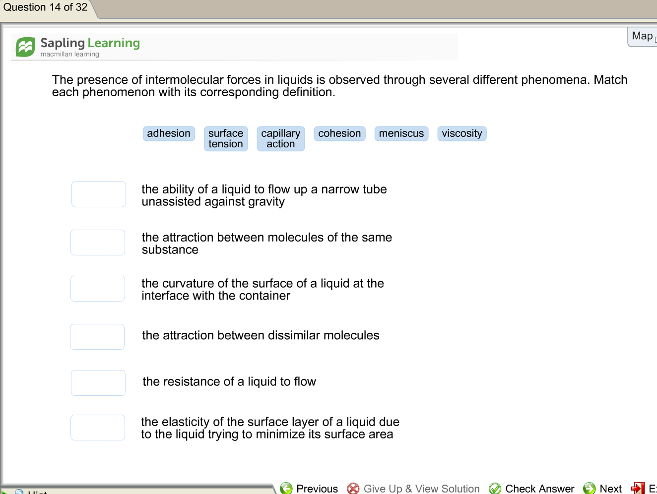 Solved The presence of intermolecular forces in liquids is | Chegg.com