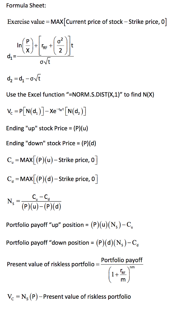 Solved Financial Options Suppose you have a call option on a | Chegg.com