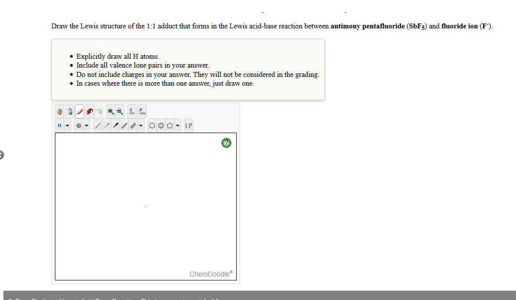 Solved Draw The Lewis Structure Of The 1 1 Adduct That Forms Chegg Com