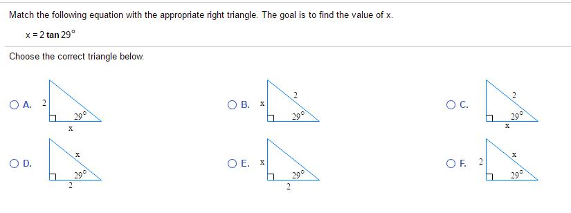 Solved Match the following equation with the appropriate | Chegg.com