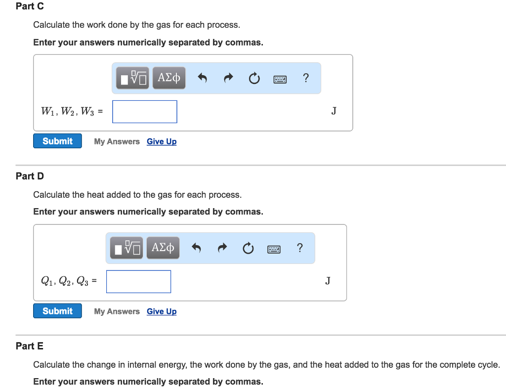 Solved Problem 19.55 Part A A 1.80 mol sample of an ideal | Chegg.com
