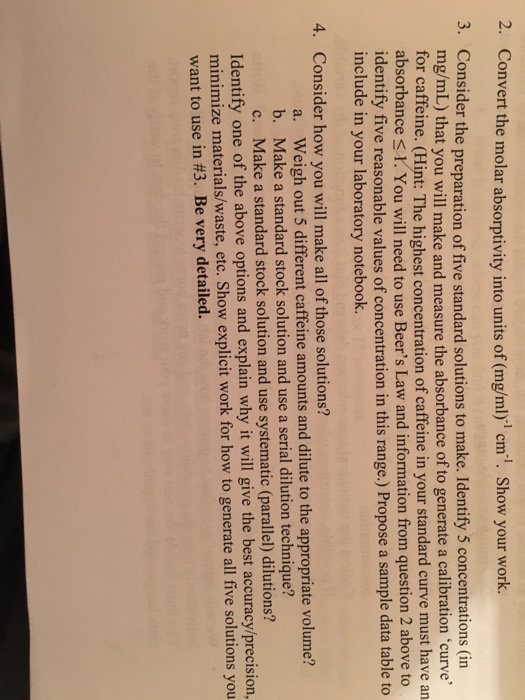 solved-2-convert-the-molar-absorptivity-into-units-of-chegg