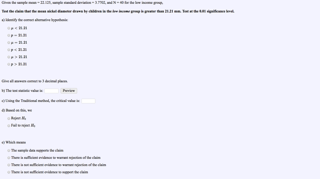 Solved The correct size of a nickel is 21.21 millimeters.