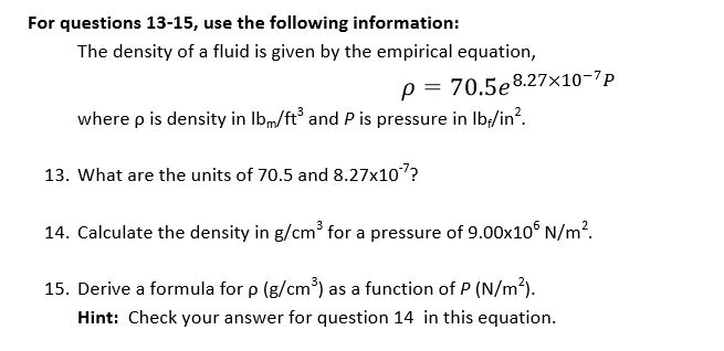 Solved: For Questions 13-15, Use The Following Information... | Chegg.com