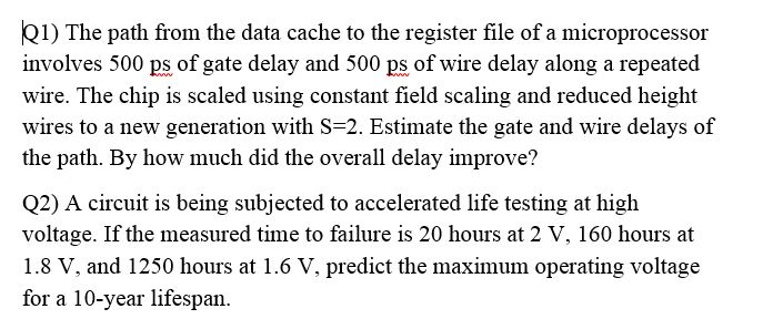 Solved The path from the data cache to the register file of | Chegg.com