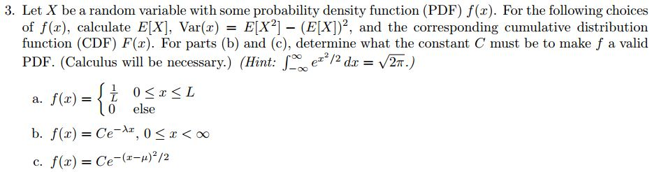 Solved Let X be a random variable with some probability | Chegg.com