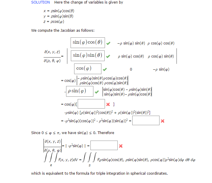 Solved EXAMPLE 4 Derive the formula for triple integration | Chegg.com