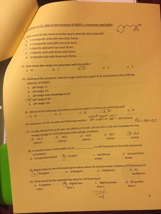 Solved 1315 refer to the structure of Mops a commonlwed