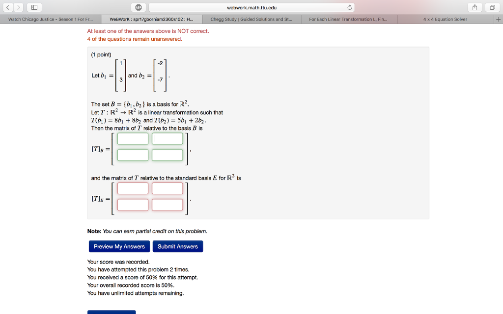 Solved Let B_1 = [1 3] And B_2 = [-2 -7]. The Set B = {b_1, | Chegg.com