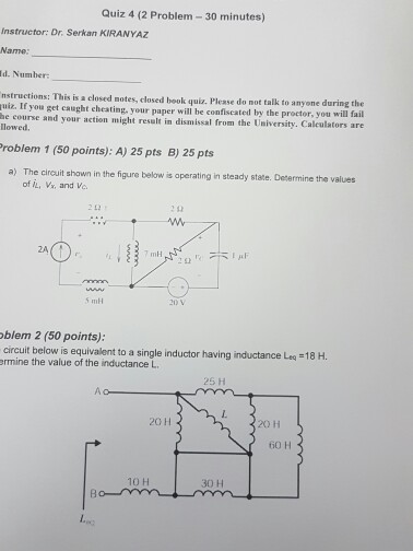 Solved The circuit shown in the figure below is operating in | Chegg.com