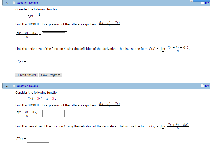 Solved Consider the following function f (x) = 1/8x. Find | Chegg.com