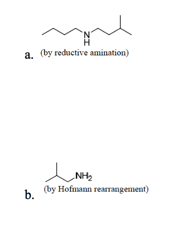 Solved Show the starting materials required to prepare the | Chegg.com