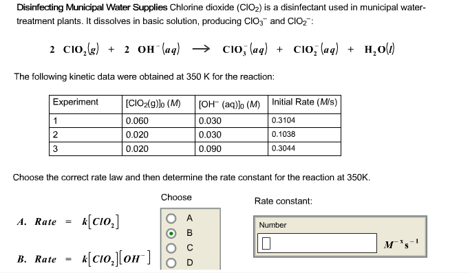 chlorines reactivity