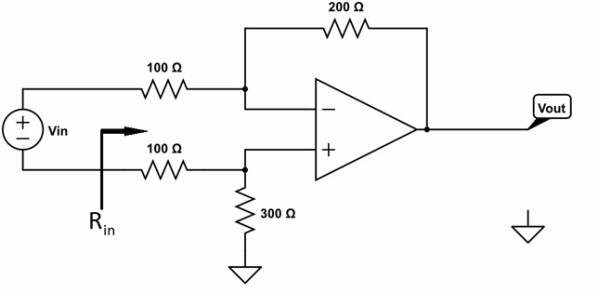 Solved Find Vout/Vin and the input resistance for the | Chegg.com