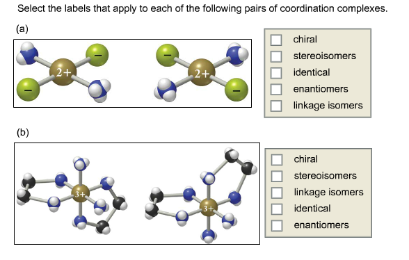 Solved Select the labels that apply to each of the following | Chegg.com