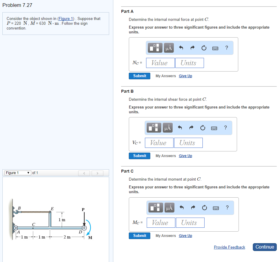 Solved Problem 7.27 Part A Consider the object shown in | Chegg.com