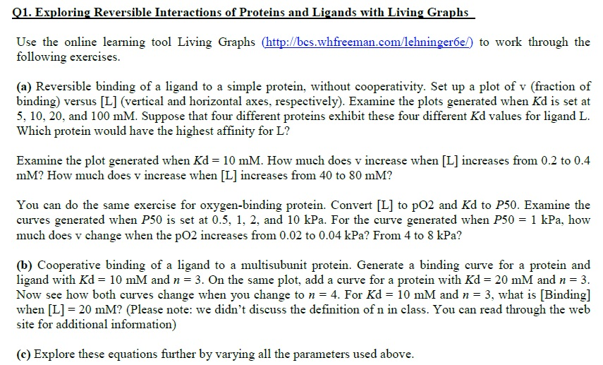 Use the online learning tool Living Graphs | Chegg.com