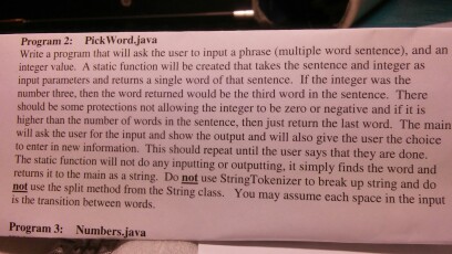 Solved Write a program that will ask the user to input a | Chegg.com