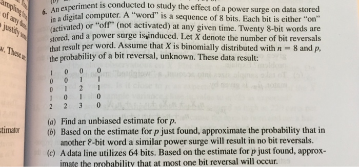 Solved An experiment is conducted to study the effect of a | Chegg.com