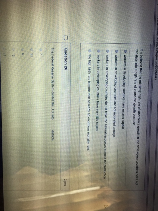 Solved It is believed that the relatively high rate of labor | Chegg.com