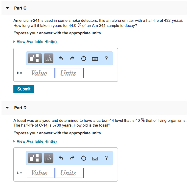 Solved ? Part A You are using a Geiger counter to measure