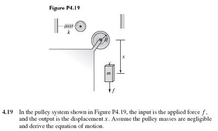 Solved This is a problem from a systems dynamics textbook | Chegg.com