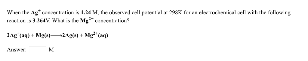 solved-when-the-ag-concentration-is-1-24-m-the-observed-chegg