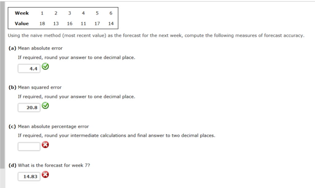 Mean absolute percentage error excel howto how to find percentage 