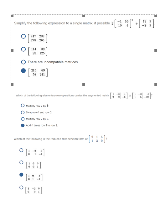 Solved -1 10 10 4 Simplify the following expression to a | Chegg.com