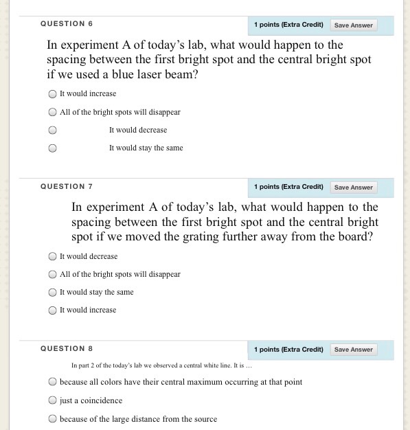Solved QUESTION 5 2 points Save Answer Light of an unknown | Chegg.com