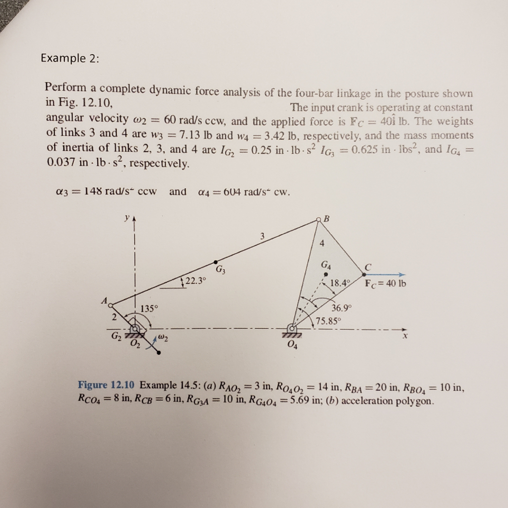 solved-example-2-perform-a-complete-dynamic-force-analysis-chegg