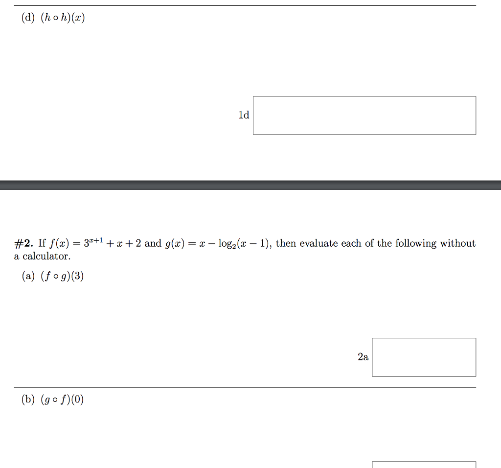 Solved INSTRUCTIONS: On each problem, show your work in the | Chegg.com