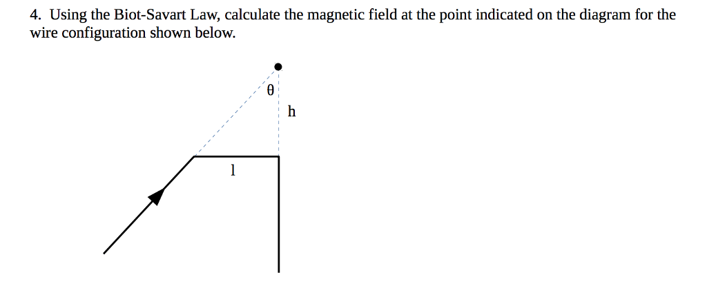 Solved Using The Biot Savart Law Calculate The Magnetic Chegg Solved Using The Biot Savart Law Calculate The Magnetic Chegg