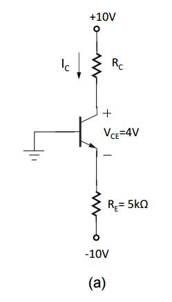 Solved For All The Transistors In Figure 1, B = 100 , And | Chegg.com