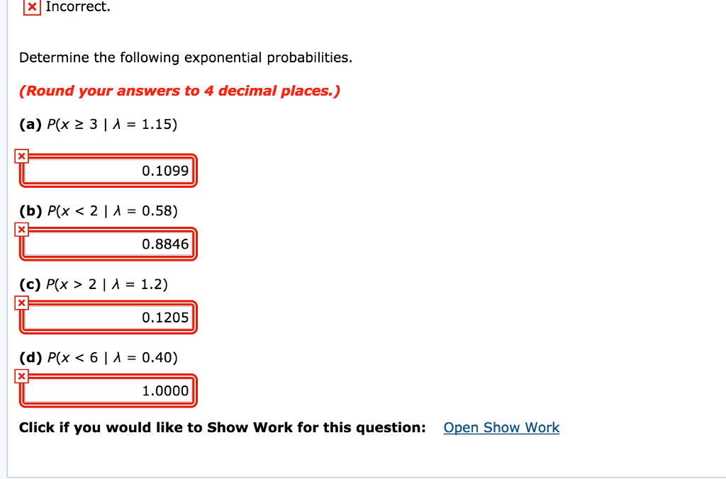 solved-xincorrect-determine-the-following-exponential-chegg