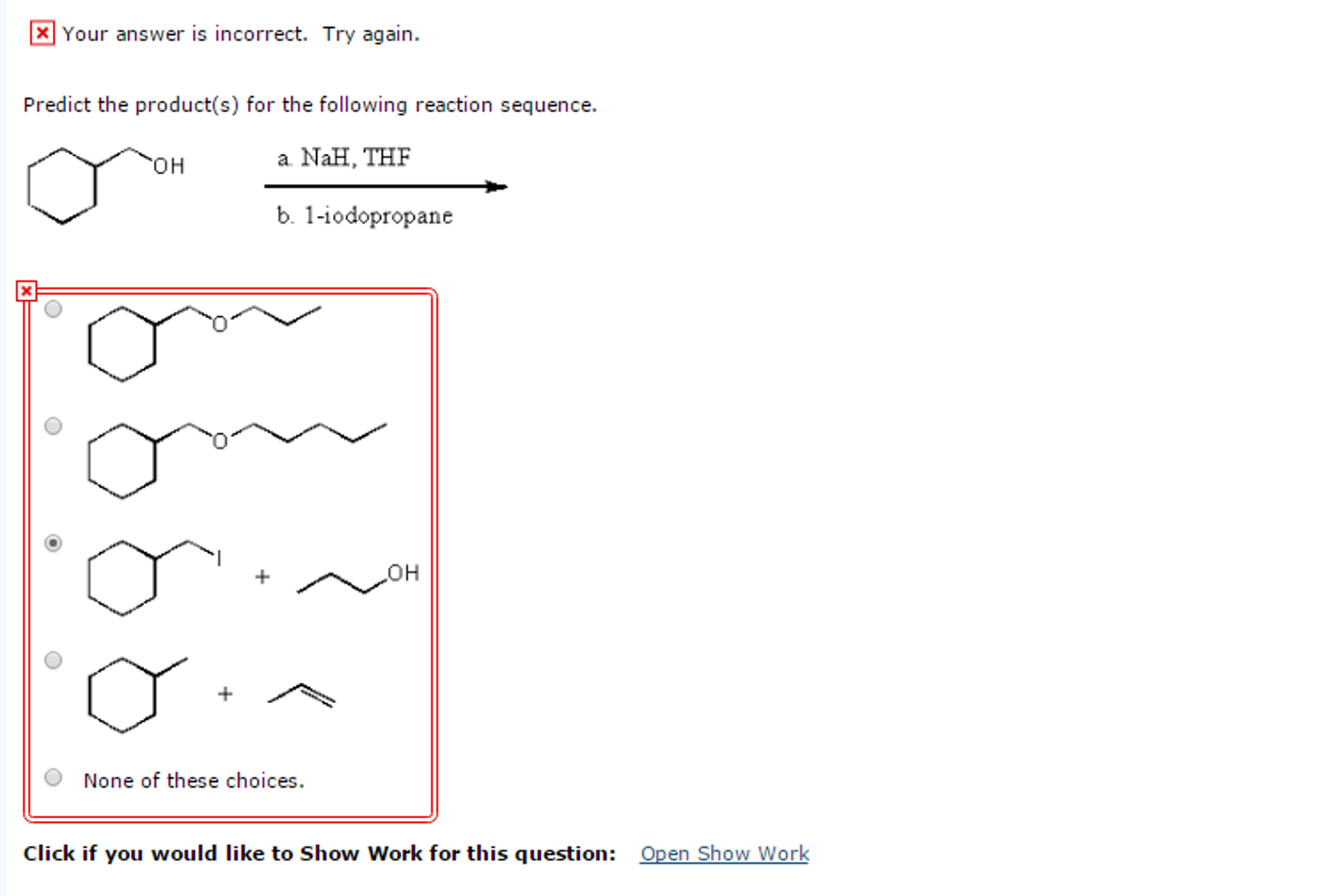 Predict The Products For The Following Reaction 8038