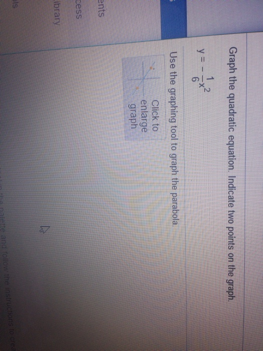 solved-graph-the-quadratic-equation-indicate-two-points-on-chegg