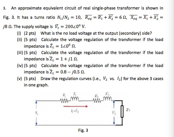 Solved An Approximate Equivalent Circuit Of Real | Chegg.com