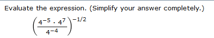 Solved Rewrite the expression using positive exponents only. | Chegg.com