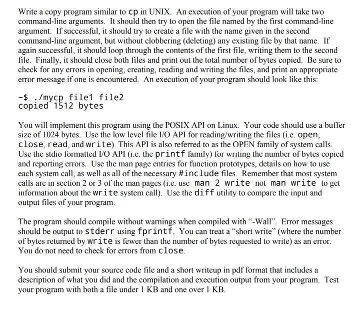 solved-write-a-copy-program-similar-to-cp-in-unix-an-chegg