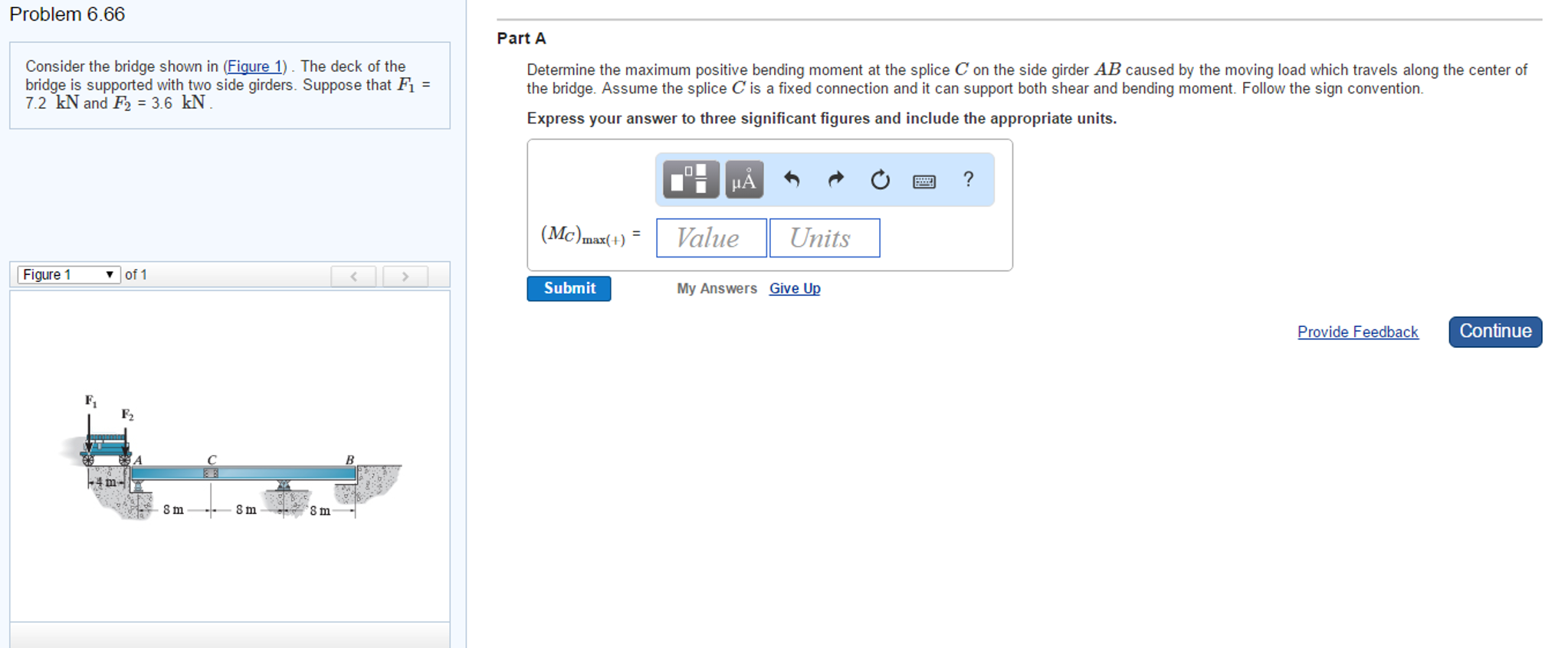 Solved Consider the bridge shown in (Figure 1). The deck of | Chegg.com