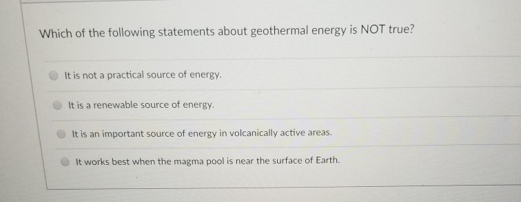 wind energy is an alternative source of energy true or false