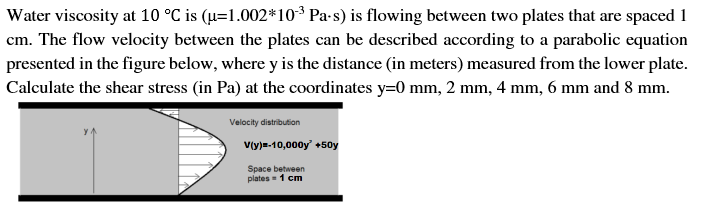 viscosity of water in pa s viscosity of water in pa s